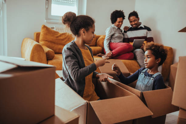 istock Already enjoying our first day in the new place 1083900874