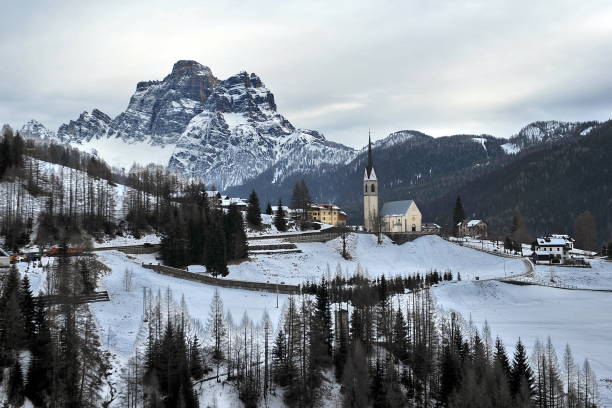 istock Italy. Winter in the Dolomites. 1083904584