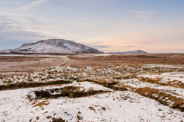 istock Sunrise Over Scenic Winter Landscape Iceland 1083916778