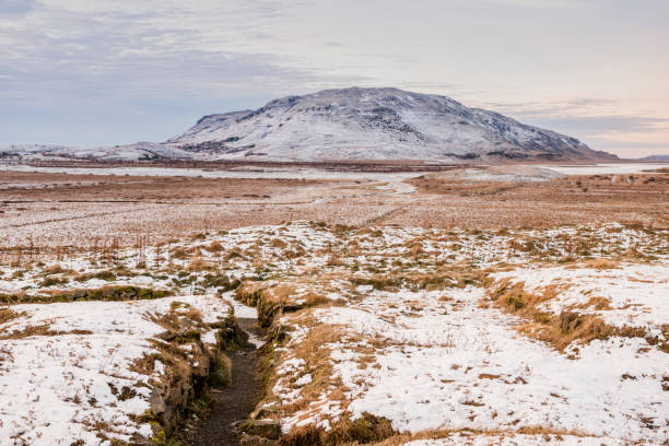 istock Sunrise Over Scenic Winter Landscape Iceland 1083917044
