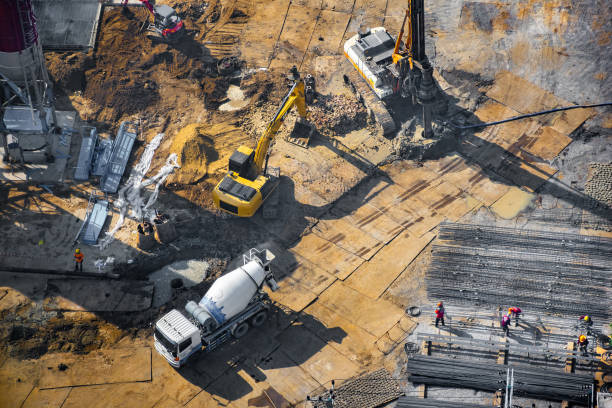 istock AERIAL VIEW OF CONSTRUCTION IN PROGRESS 1083932508