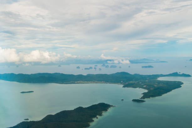 istock Beautiful island in Phuket with view from the sky. 1083935638