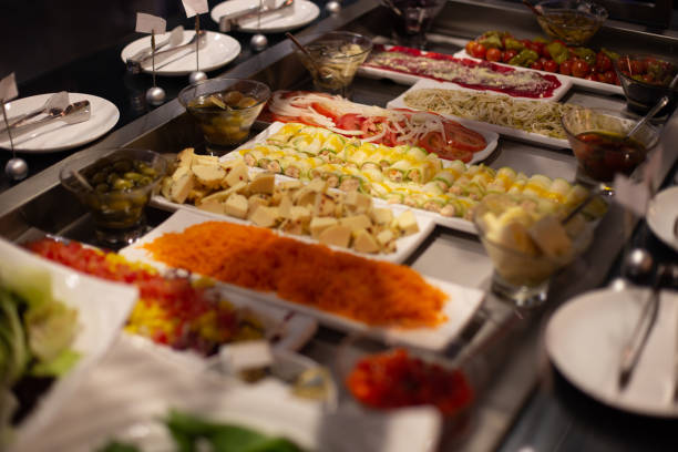 istock food buffet in restaurant 1083952204