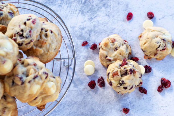 istock cranberry white chococlat cookies 1083963910