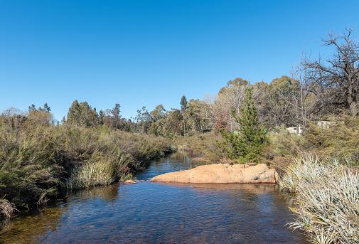 The Krom River at Kromrivier in the Cederberg Mountains of the Western Cape Province
