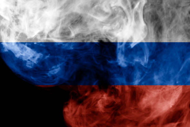 istock National flag of Russia 1083985052