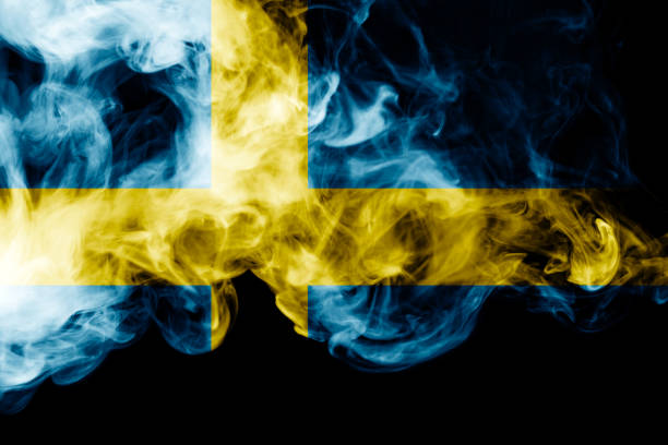 istock National flag of Sweden 1083985128
