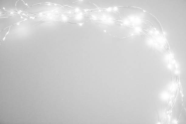istock Christmas lights isolated on white background 1083989392