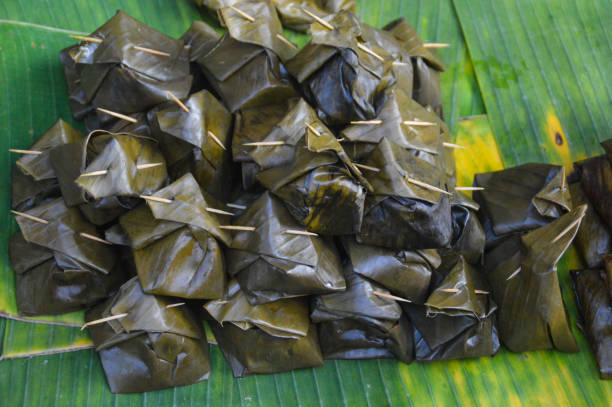 istock Lao streetfood called Khao Tom 1083992720