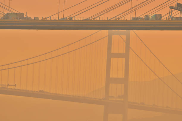 istock a Tsing Ma bridge in Hong Kong Ma Wan 1083992940
