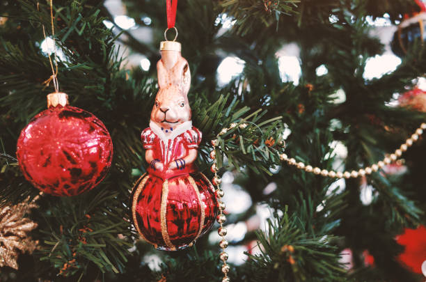 istock christmas tree with ornament Baubles 1083998072