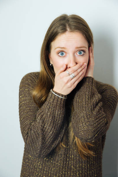 istock Young Woman Feeling Upset and Disturbed 1084034246