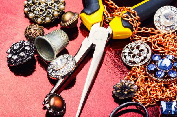 istock Decoration jewelry necklace 1084034588