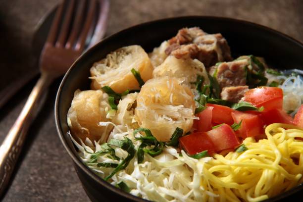 istock Soto Mie Bogor, the Sundanese Beef Noodle Soup from Bogor, West Java 1084042890