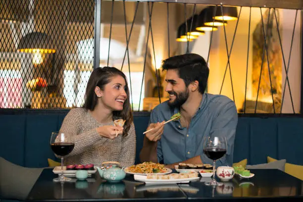 Photo of Couple dining