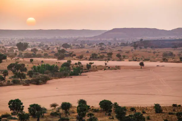 Picture taken about 15 km North-West of Niamey during the dry cooler season in the Sahel