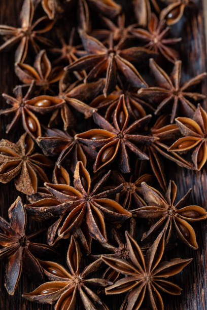 istock Background made of star anise 1084073620