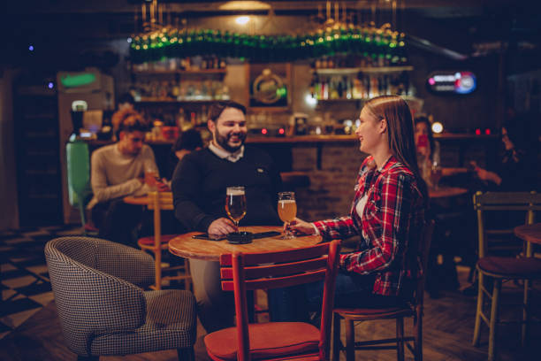 istock Group of friends in bar 1084089178
