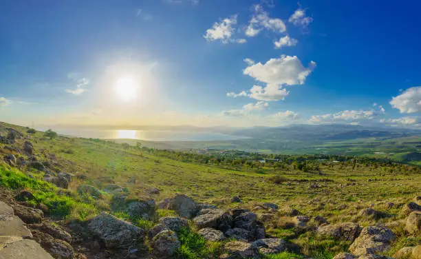 Photo of View from the north of the Sea of Galilee