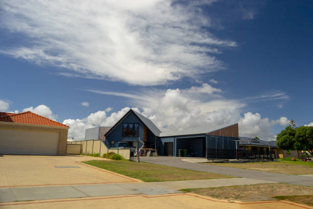 istock Perth suburb landscape with a beautifull sky 1084098340