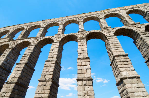 istock Aqueduct of Segovia 1084100952
