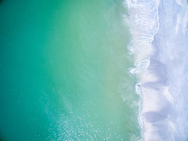 istock Aerial View of Waves and Surf 1084102900