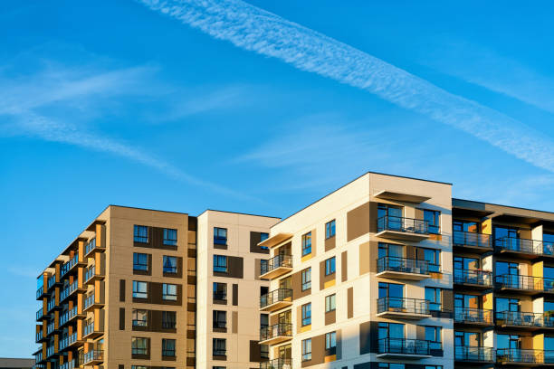 istock Apartment house esidential buildings complex real estate copy space 1084106624