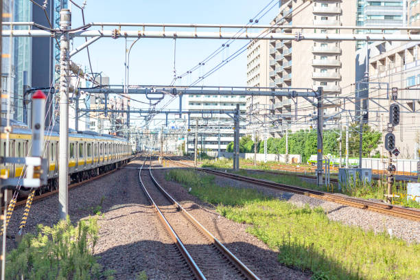 istock train, japan, in the morning 1084108372