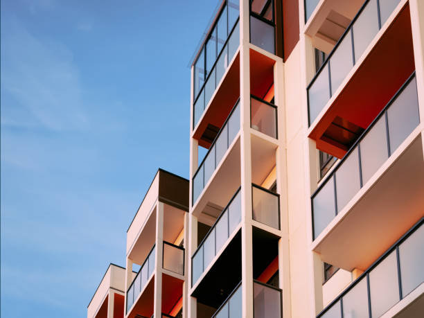 istock Apartment residential house home building complex real estate copy space 1084114580
