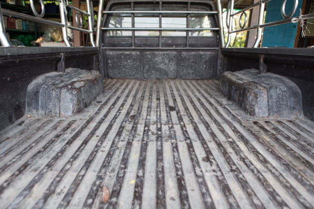 istock Behind the old brown pickup truck 1084114838