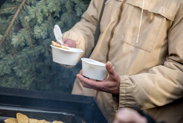 istock Warm food for the poor and homeless 1084117480