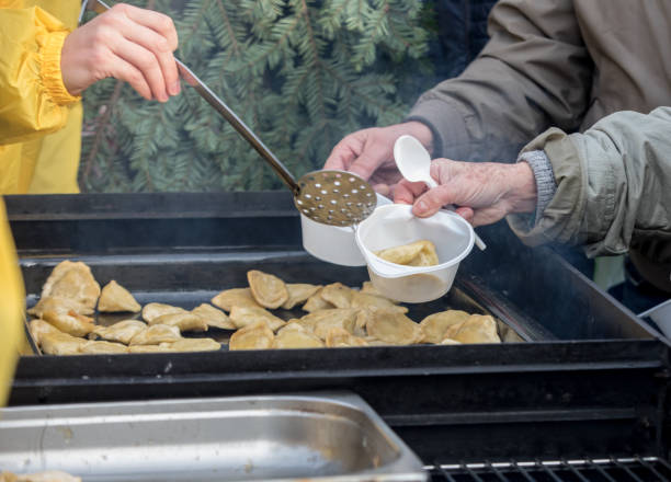 istock Warm food for the poor and homeless 1084117624