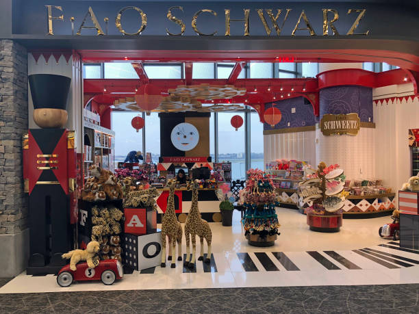 Fao Schwartz Toy Store Stock Photo - Download Image Now - FAO Schwarz,  Airplane Ticket, Airport - iStock