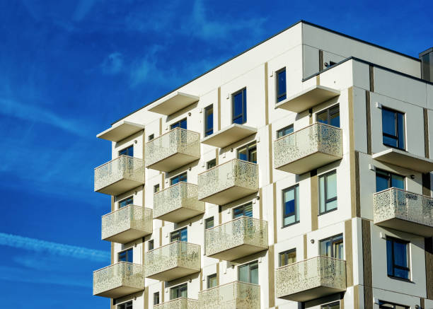 istock White apartment house home modern residential building architecture space 1084135564