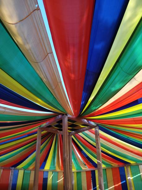 istock Selection of colorful fabrics 1084149908