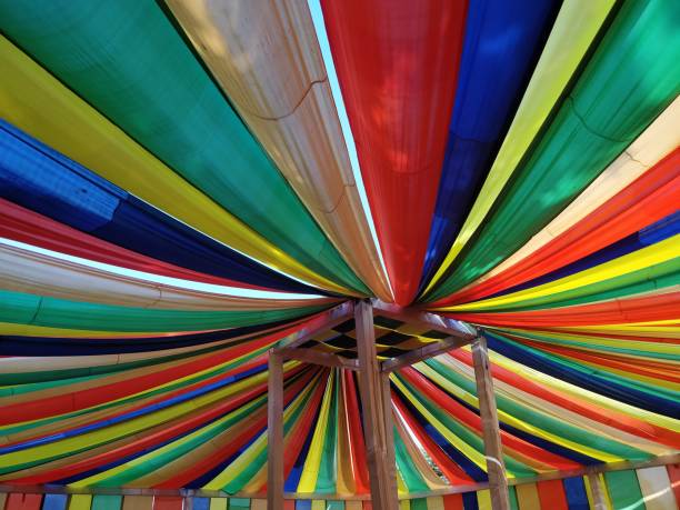 istock Selection of colorful fabrics 1084150010