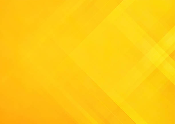 ilustrações de stock, clip art, desenhos animados e ícones de abstract orange vector background with stripes - amarelo