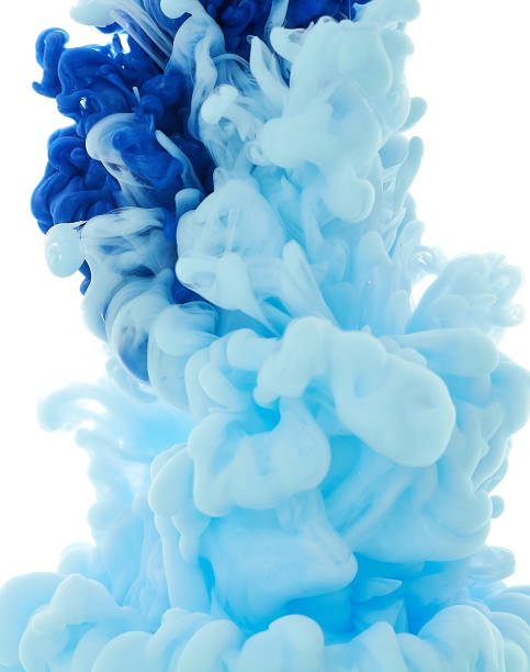 istock Ink in water. Splash paint mixing. Multicolored liquid dye. Abstract background color 1084162028