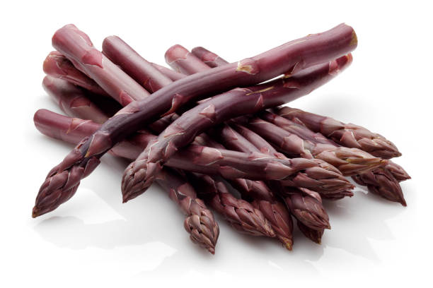 Purple asparagus sticks