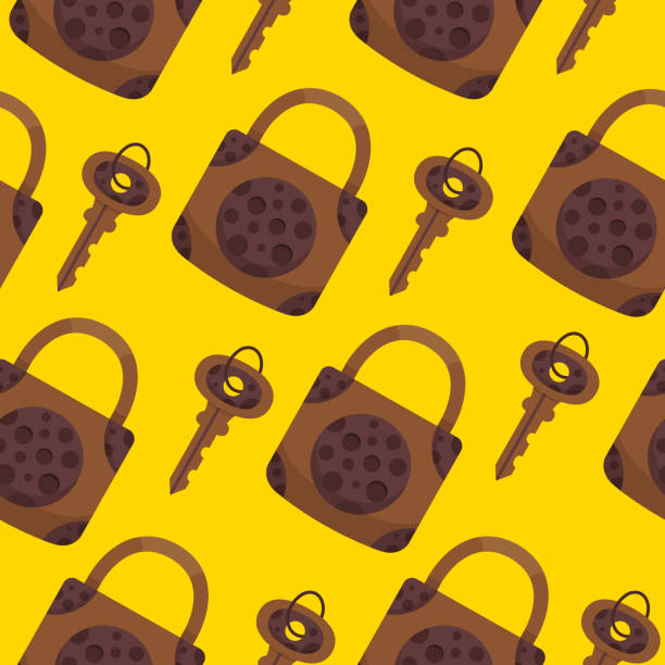 Key Lock Pattern 60+ Lock And Key Pattern Stock Photos, Pictures & Royalty-Free Images ...