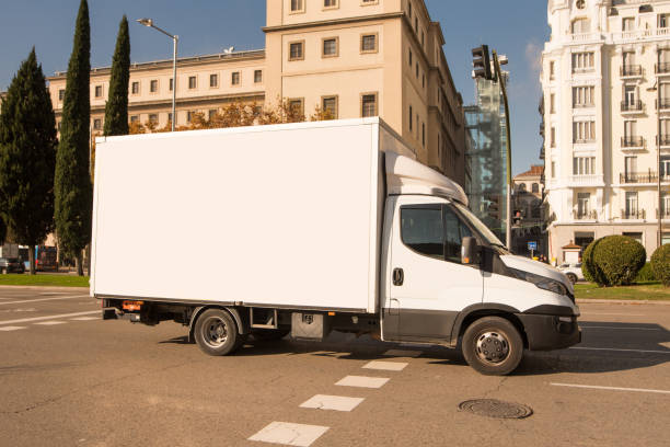istock Delivery truck 1084184170