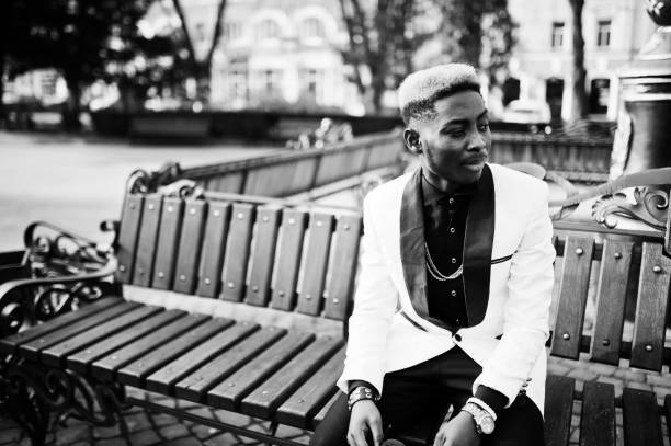 istock Chic handsome african american man 1084190414