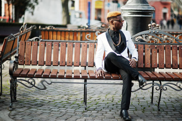 istock Chic handsome african american man 1084190466