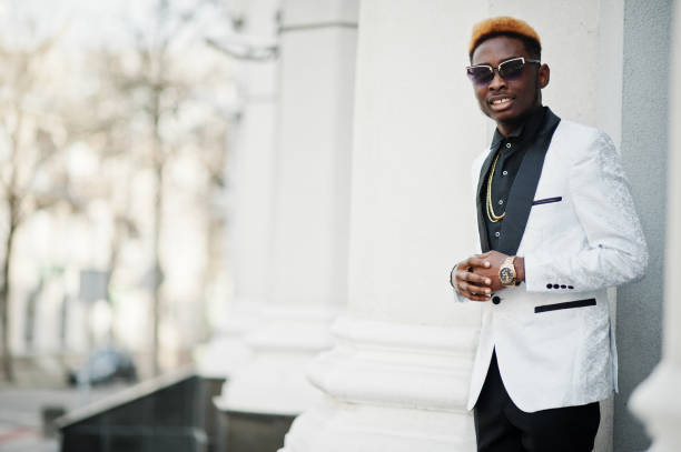istock Chic handsome african american man 1084190804