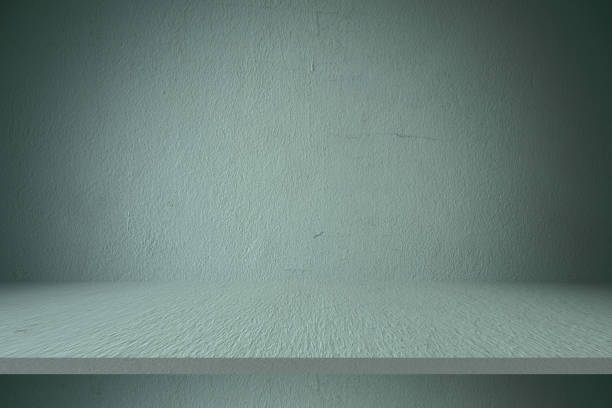 istock cement shelf table and wall backgrounds, for display products 1084191272