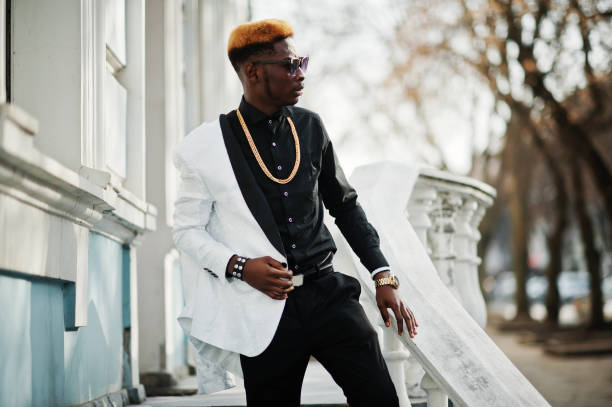 istock Chic handsome african american man 1084191330