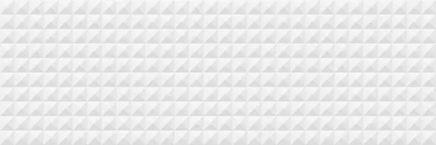 Vector illustration of horizontal elegant realistic white background for pattern and design,vector illustration