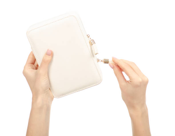 istock White jewelry box in hand beauty 1084193068