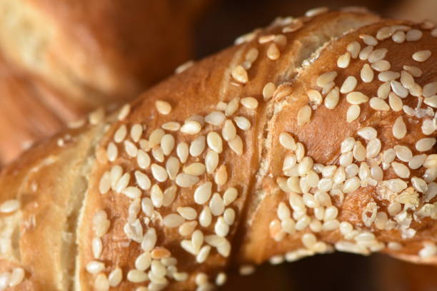 istock Bagels with sesame seeds 1084202878