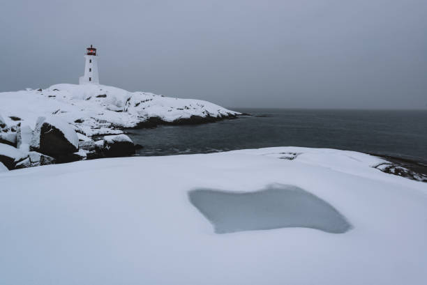istock Blizzard at Peggy's Cove Lighthouse 1084210118